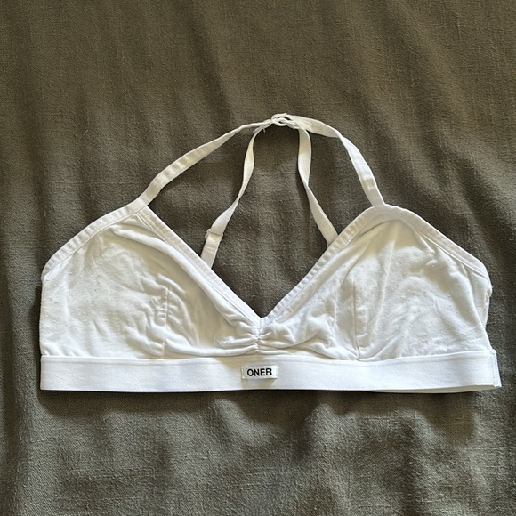 Oner Active Soft Classic Bralette Medium Black Light Gray and White Bundle Set - Picture 9 of 16
